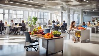 Gesunde Büroernährung: Tipps für eine ausgewogene Ernährung am Arbeitsplatz